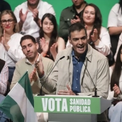 EuropaPress 7512531 secretario general psoe presidente gobierno pedro sanchez mitin electoral EuropaPress 7512531 secretario general psoe presidente gobierno pedro sanchez mitin electoral