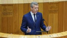 El presidente gallego, Alfonso Rueda (Álvaro Ballestero/Europa Press)