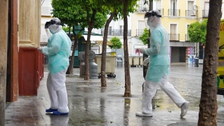 Sanitarios durante la pandemia del covid. Eduardo Briones / Europa Press Sanitarios durante la pandemia del covid. Eduardo Briones / Europa Press