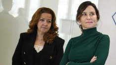 Ayuso y su consejera de Sanidad, Fátima García