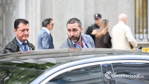 El empresario Víctor de Aldama a su salida del Tribunal Supremo. Gustavo Valiente / Europa Press