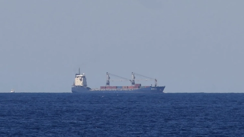 Un buque en el puerto de Cartagena. M.c / Europa Press