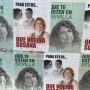 Carteles falsos colgados en Huelva. Redes Sociales
