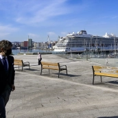 El muelle de Trasatlánticos del puerto de A Coruña, a 11 de septiembre de 2021.  M. Dylan / Europa Press