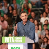 El secretario general del PSOE y presidente del Gobierno, Pedro Sánchez. María José López / Europa Press