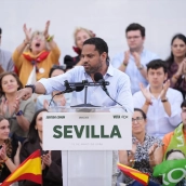El secretario general de Vox, Ignacio Garriga. Joaquín Corchero / Europa Press