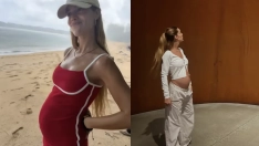 Alejandra Onieva presume de embarazo en sus primeras imágenes tras la boda secreta con Jesse Williams