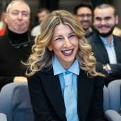 vicepresidenta segunda del Gobierno y ministra de Trabajo y Economía Social, Yolanda Díaz