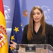 La portavoz del PP, Ester Muñoz (Marta Fernández/Europa Press)