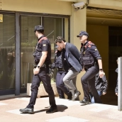 Jonathan Andic, el hijo del fundador de Mango, declara ante el Juzgado de Instrucción 5 de Martorell (EuropaPress)