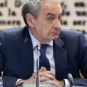 Zapatero en el Senado (Eduardo Parra/Europa Press)