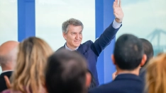 El presidente del Partido Popular, Alberto Núñez Feijóo