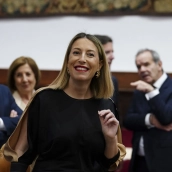 EuropaPress 7537270 presidenta extremadura maria guardiola acto investidura antonio huertas