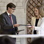 Salvador Illa amarra los presupuestos de Cataluña tras cerrar un nuevo acuerdo con Comuns | David Oller / Europa Press