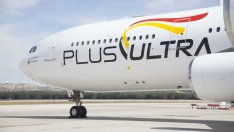 Un avión de la compañía Plus Ultra (Foto Plus Ultra)