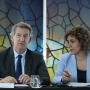 Feijóo y su portavoz en Europa, Dolors Montserrat (David Zorrakino/Europa Press)
