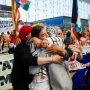 18 activistas aterrizan en el aeropuerto de El Prat, a 23 de mayo de 2026, en Barcelona. Kike Rincón / Europa Press