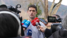 El portavoz del grupo vasco en el Parlamento, Joseba Díez Antxustegi. Unanue / Europa Press