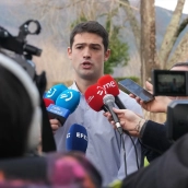 El portavoz del grupo vasco en el Parlamento, Joseba Díez Antxustegi. Unanue / Europa Press