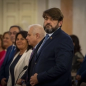 El portavoz de Vox en Alcalá de Henares. Juan Barbosa / Europa Press