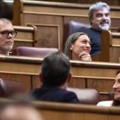 La portavoz de Junts en el Congreso, Miriam Nogueras. Eduardo Parra / Europa Press