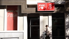 Fachada de la sede del PSOE en Ferraz. Marta Fernández / Europa Press