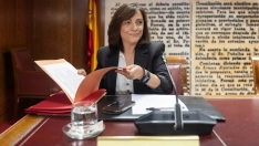 La Gerente del Partido Socialista Obrero Español (PSOE), Ana María Fuentes Pacheco.  Eduardo Parra / Europa Press