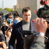 El hermano de Pedro Sánchez, David Sánchez. Andrés Rodríguez / Europa Press