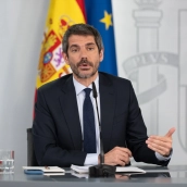 El ministro de Cultura, Ernest Urtasun.  Isa Saiz / Europa Press