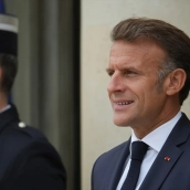 El presidente de Francia, Emmanuel Macron