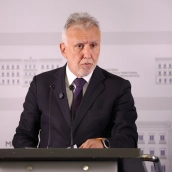 El ministro de Política Territorial y Memoria Democrática, Ángel Víctor Torres. Alejandro Martínez Vélez / Europa Press
