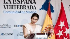 a presidenta de la Comunidad de Madrid, Isabel Díaz Ayuso. Carlos Luján / Europa Press