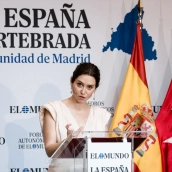 a presidenta de la Comunidad de Madrid, Isabel Díaz Ayuso. Carlos Luján / Europa Press