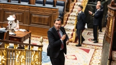 El ministro de Transportes, Óscar Puente.  Isa Saiz / Europa Press