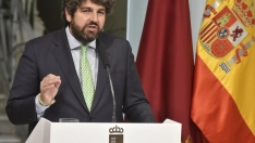 El presidente de Murcia, Fernando López Miras (DIMA/Europa Press)