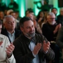 José Ángel Antelo, y el líder de Vox, Santiago Abascal. Carlos Castro / Europa Press