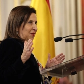 La ministra de Defensa, Margarita Robles