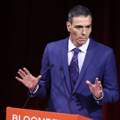 EuropaPress 7479644 presidente gobierno pedro sanchez interviene bloomberg citylab 2026 teatro