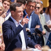 Juanma Moreno (Francisco J. Olmo/Europa Press)