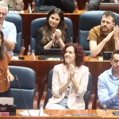 Diputados de Más Madrid en la Asamblea de Madrid. Eduardo Parra / Europa Press