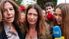 Leire Díez a su llegada a los juzgados de Plaza de Castilla. Matias Chiofalo / Europa Press