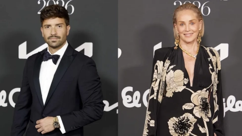 El viral momento fan de Pablo Alborán huyendo entre risas al ver a Sharon Stone en