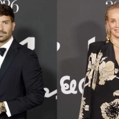 El viral momento fan de Pablo Alborán huyendo entre risas al ver a Sharon Stone en los 'Elle Style Awards': "Me muero"