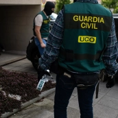 Varios agentes de la Guardia Civil. Elena Fernández / Europa Press