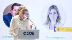 La vicepresidenta tercera del Gobierno y ministra para la Transición Ecológica y el Reto Demográfico, Sara Aagesen. Eduardo Parra / Europa Press