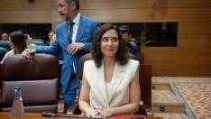 La presidenta de la Comunidad de Madrid, Isabel Díaz. Fernando Sánchez / Europa Press