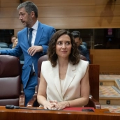 La presidenta de la Comunidad de Madrid, Isabel Díaz. Fernando Sánchez / Europa Press