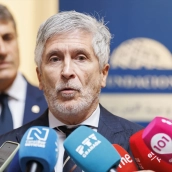 El ministro de Interior, Fernando Grande-Marlaska. Álex Cámara / Europa Press
