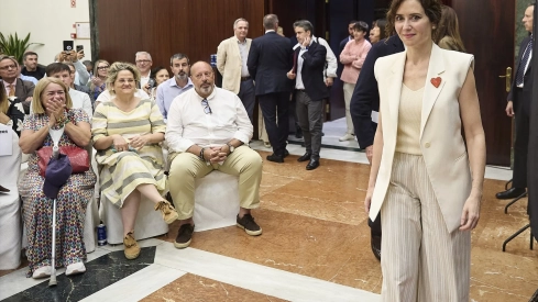 La presidenta de la Comunidad de Madrid, Isabel Díaz Ayuso.  Jesús Hellín / Europa Press