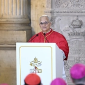 EuropaPress 7576261 papa leon xiv pronuncia discurso ceremonia bienvenida palacio real junio